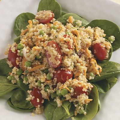 salada de legumes quinoa