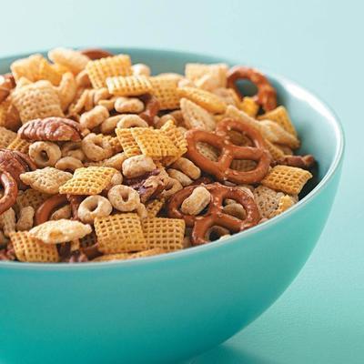 mistura de lanche de café da manhã