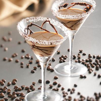 bolachas e creme de martini