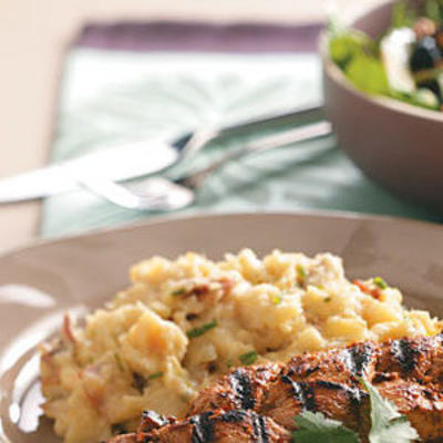 batata parmesão purê de batata
