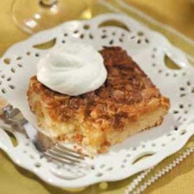 bolo de crunch de abacaxi