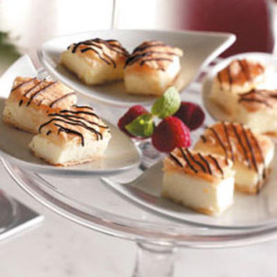 napoleons de creme de sopro