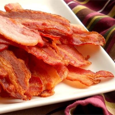 bacon para a família ou uma multidão