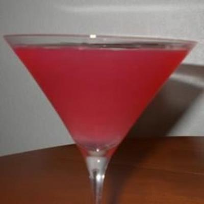 martini de framboesa guarnição
