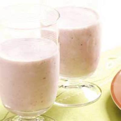 batido de frutas com baixo teor de gordura