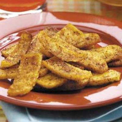 batatas assadas polenta