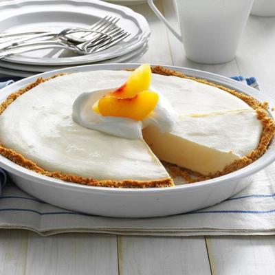torta de daiquiri virgem congelada de pêssego