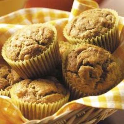 muffins de abacaxi de banana