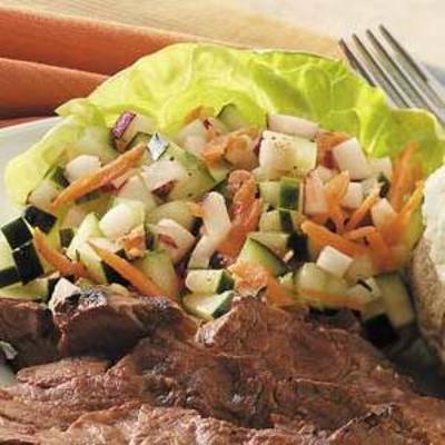 copos de vegetais