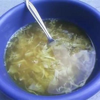 Sopa de fácil ovo