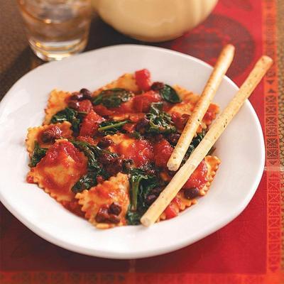 ravioli de estilo mexicano