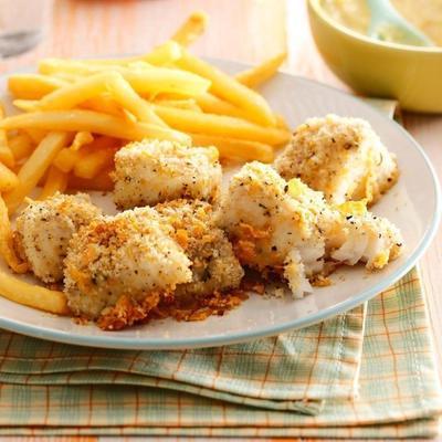 nuggets de peixe frito do ladonna forno