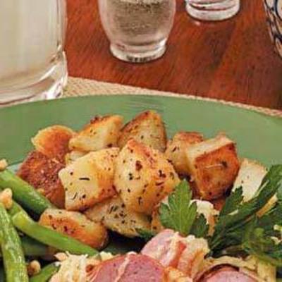batatas assadas salgadas