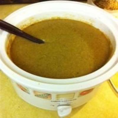 sopa de milho vegan crockpot picante