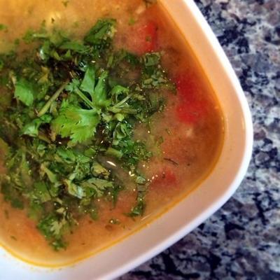 sopa de lima (sopa de lima mexicana)