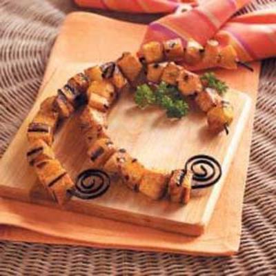 kabobs de abóbora