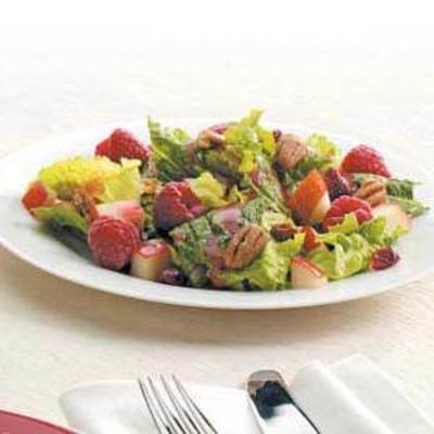 salada de framboesa