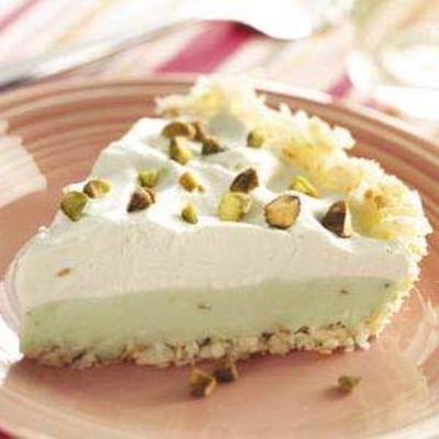 torta de coco creme de pistache
