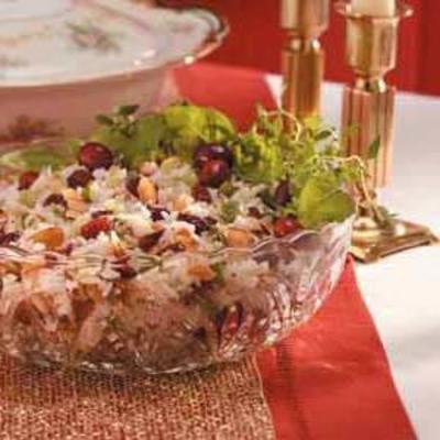 salada de arroz cranberry