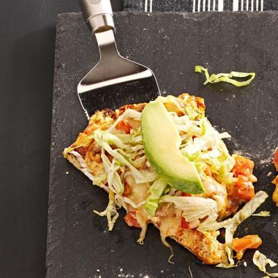 fiesta baja frango taco pizza