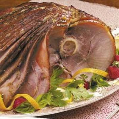 presunto espiral mel-cozido