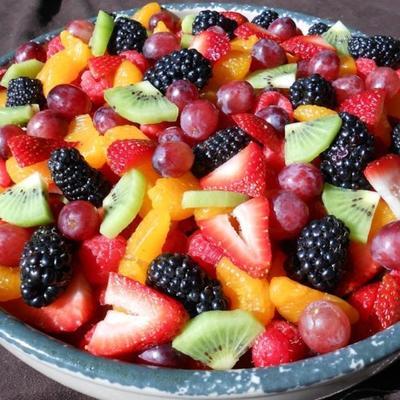 salada de frutas perfeita de verão