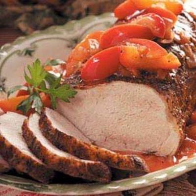 carne de porco turca com ameixas