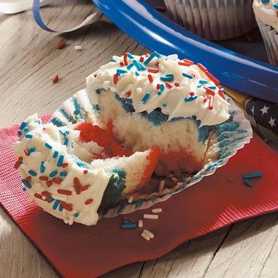 cupcakes patrióticos