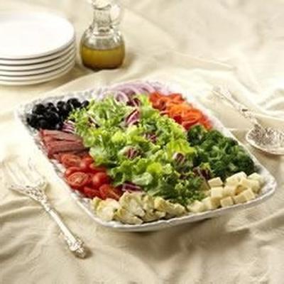 prato de salada de antipasto