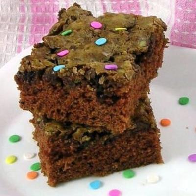 brownies de abobrinha de chocolate da vovó