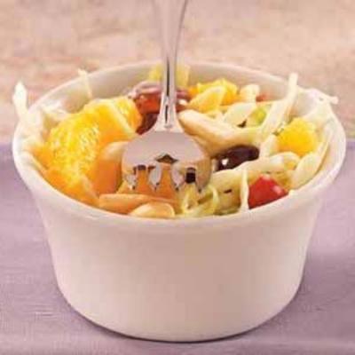 salada de frutas laranja