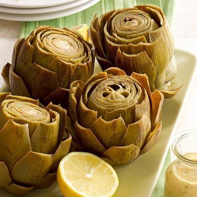 alcachofras elegantes