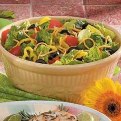 salada zesty do jardim