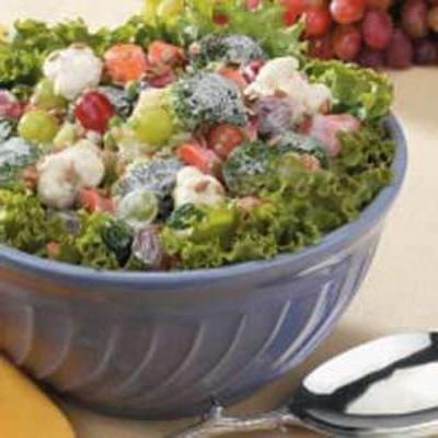 salada de florzinha frutificada