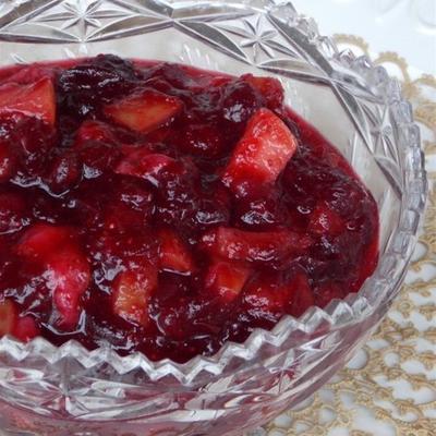 molho de cranberry incrível e fácil