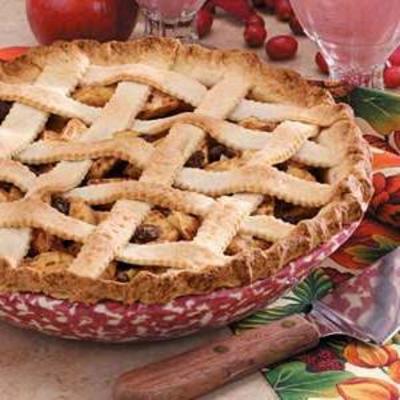 torta de treliça de maçã