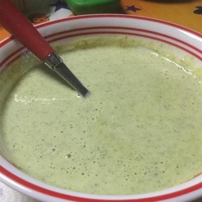 sopa de brócolis mais fácil de sempre