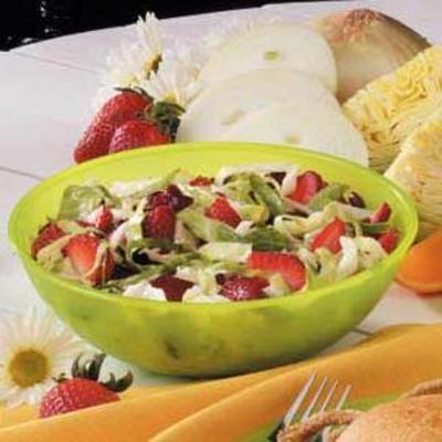salada de frutas vermelhas