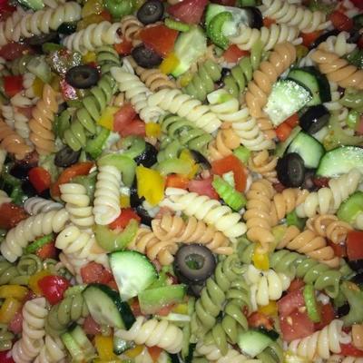 salada de massa italiana fácil