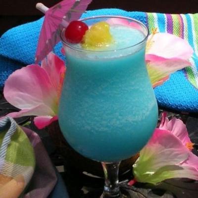 coquetel havaiano azul