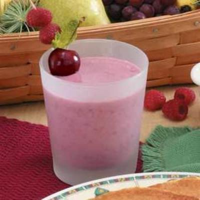 smoothies de baga de cereja