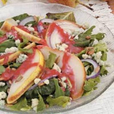 salada de pêra morna