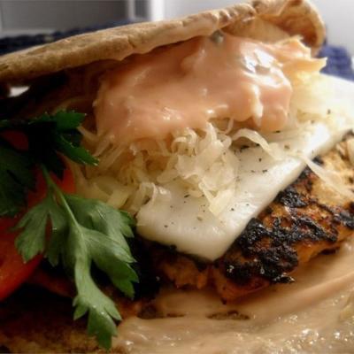 hambúrgueres de reuben de peru