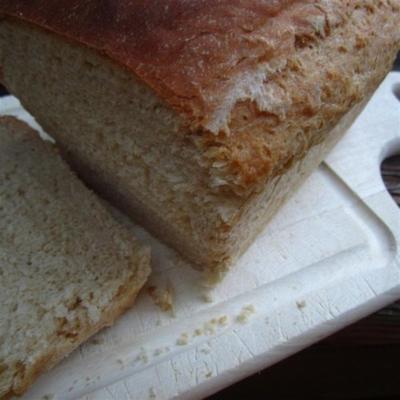 pão de trigo em saco resselável