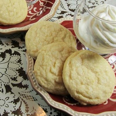 cookies de bolacha de baunilha que são melhores do que storebought