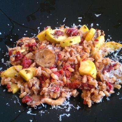 pilaf de farro italiano de jenni