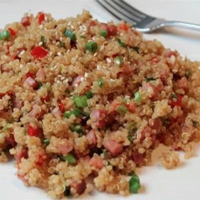 quinoa frita de porco