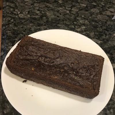 pão de abobrinha com chocolate e canela