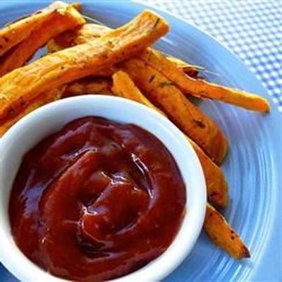 molho de ketchup picante fácil para batata-frita