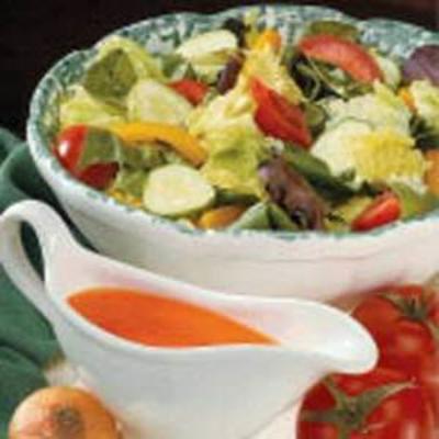 molho de salada de tomate